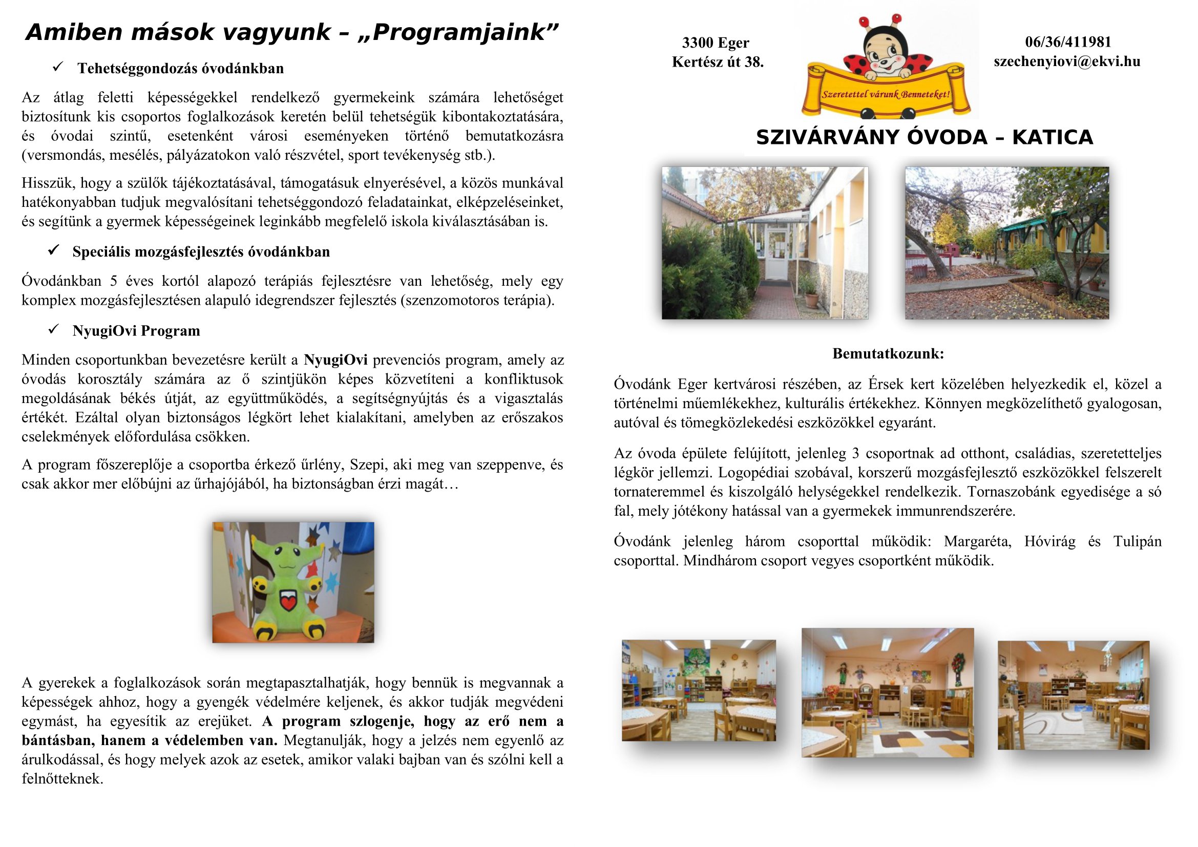 Szórólap 1